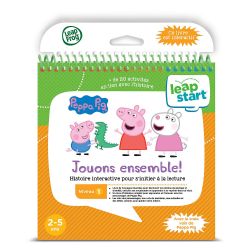 LEAPFROG - LEAPSTART LIVRE ÉDUCATIF (NIVEAU 1) PEPPA PIG - JOUONS ENSEMBLE!
